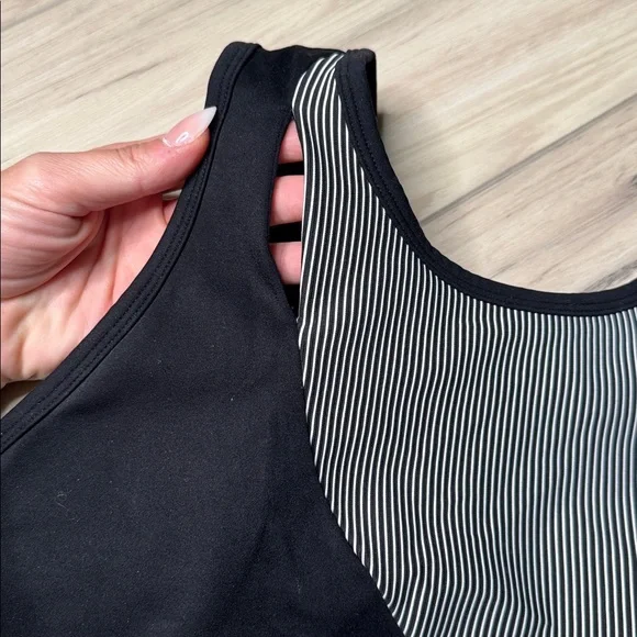 Zyia Black Chiaroscuro Buckle Bra - Picture 4 of 8